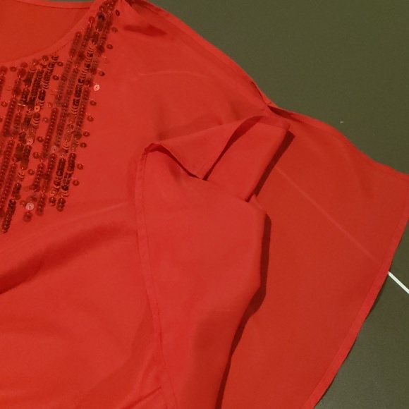 Red Sequence Top - Picture 3 of 4